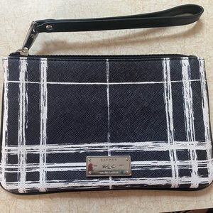 Mini Ralph Lauren black and white striped purse